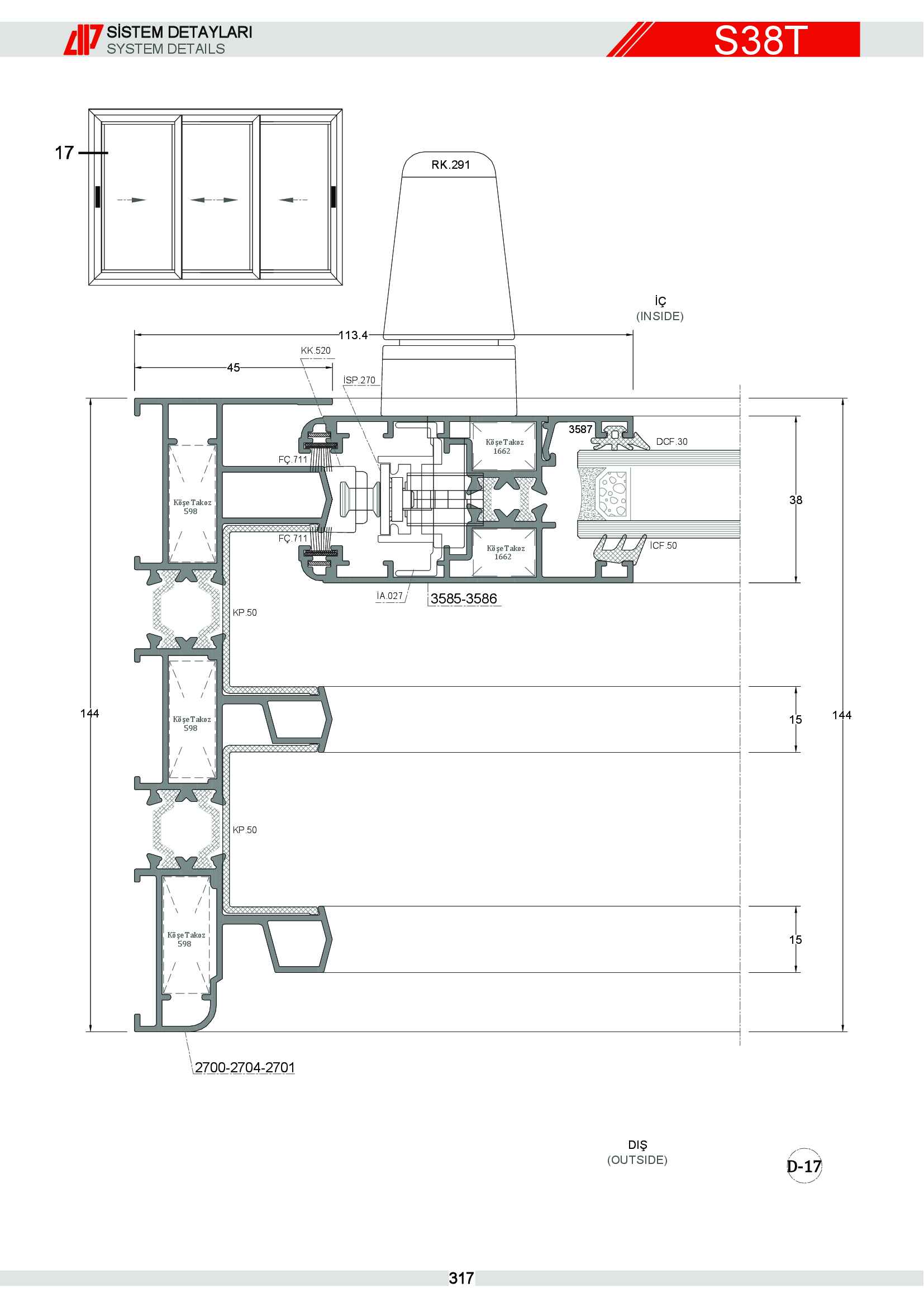 Sürme Yalıtımlı Alüminyum 52